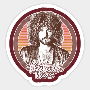 Fleetwood Mac /\/ Retro Style Fan Design Sticker